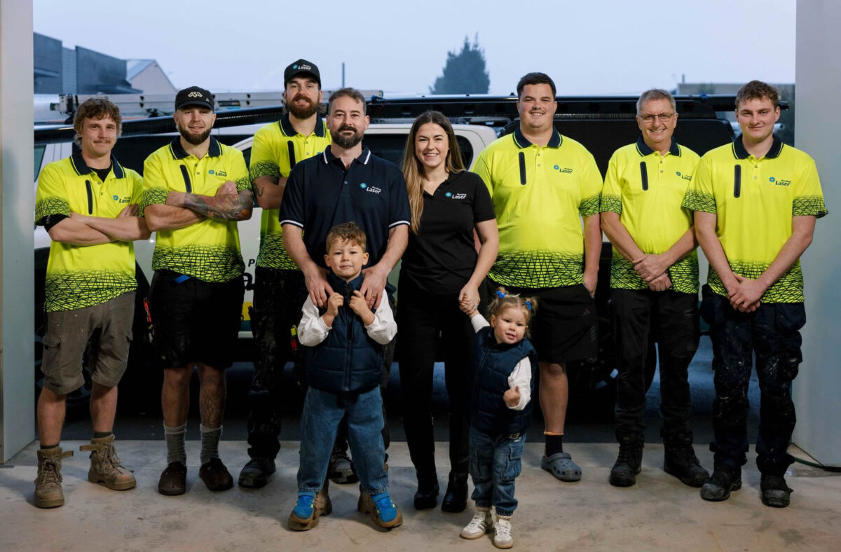 The Laser Plumbing Christchurch West team