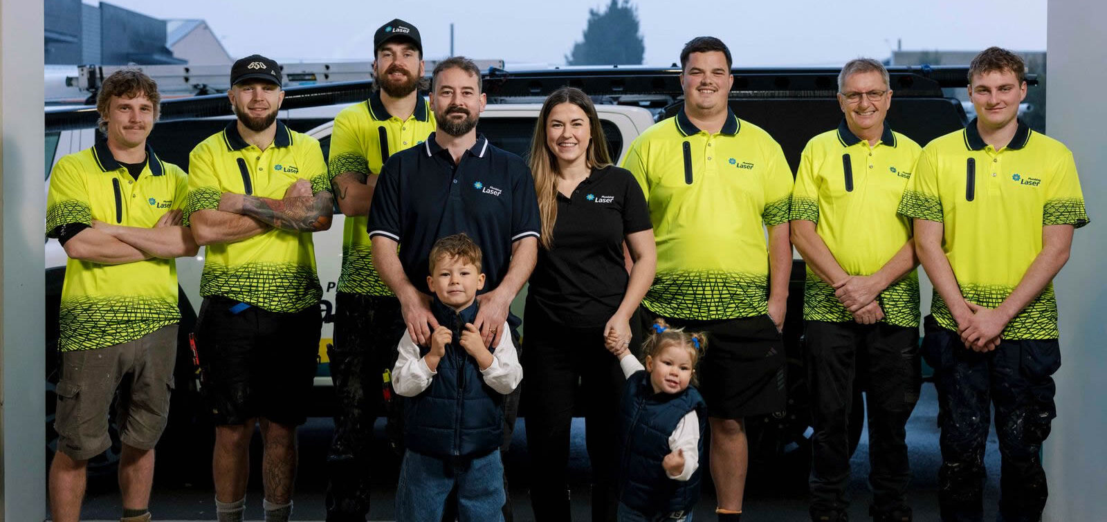 Laser Plumbing Christchurch West team photo