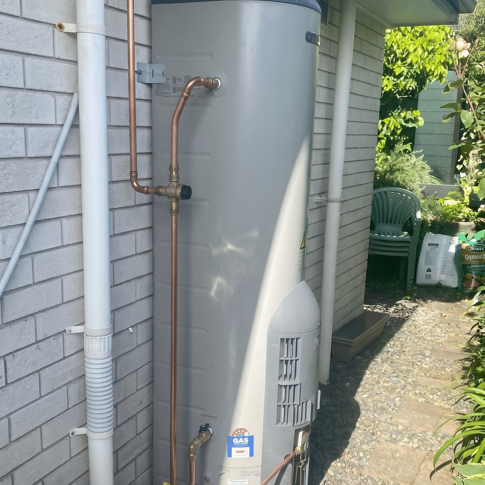 gas hot water cylinder