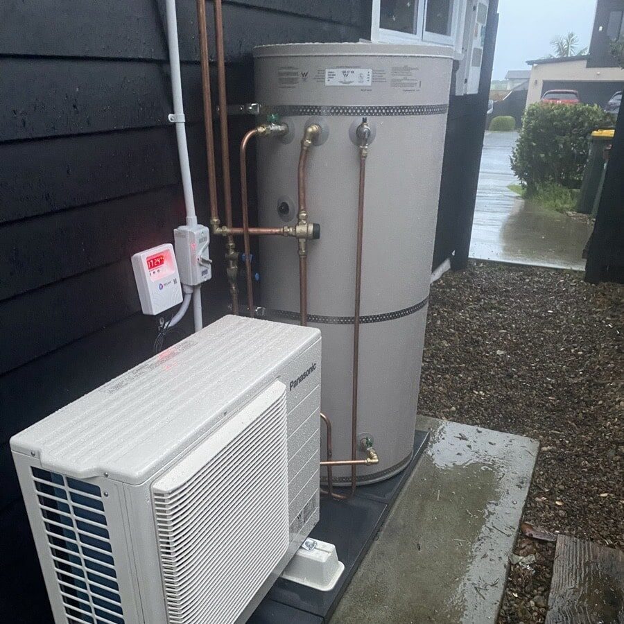 New Heat Pump Hot Water